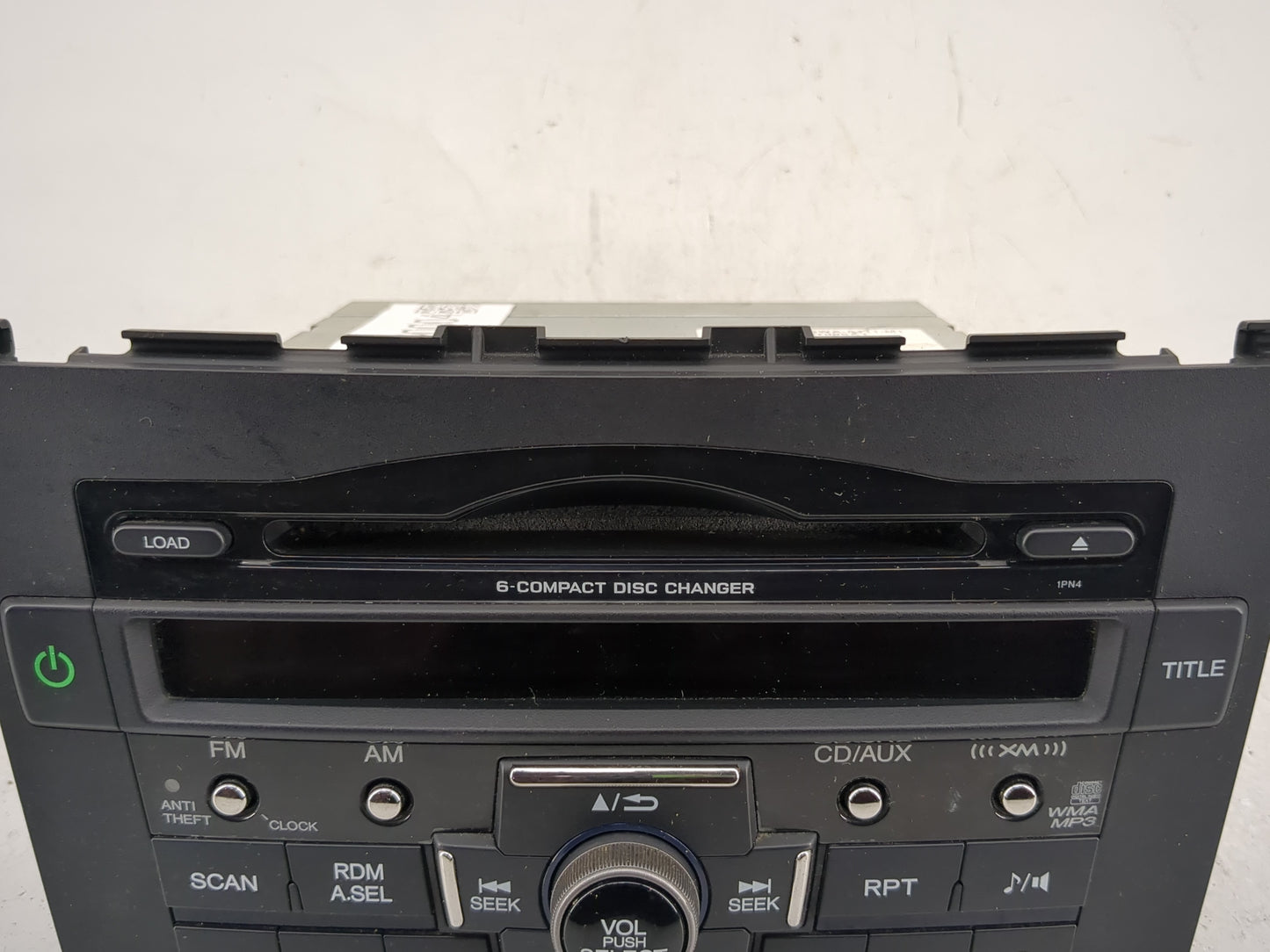 2010-2011 Honda Cr-V Radio AM FM Cd Player Receiver Replacement P/N:39100-SWA-A111-M1 Fits Fits 2010 2011 OEM Used Auto Part