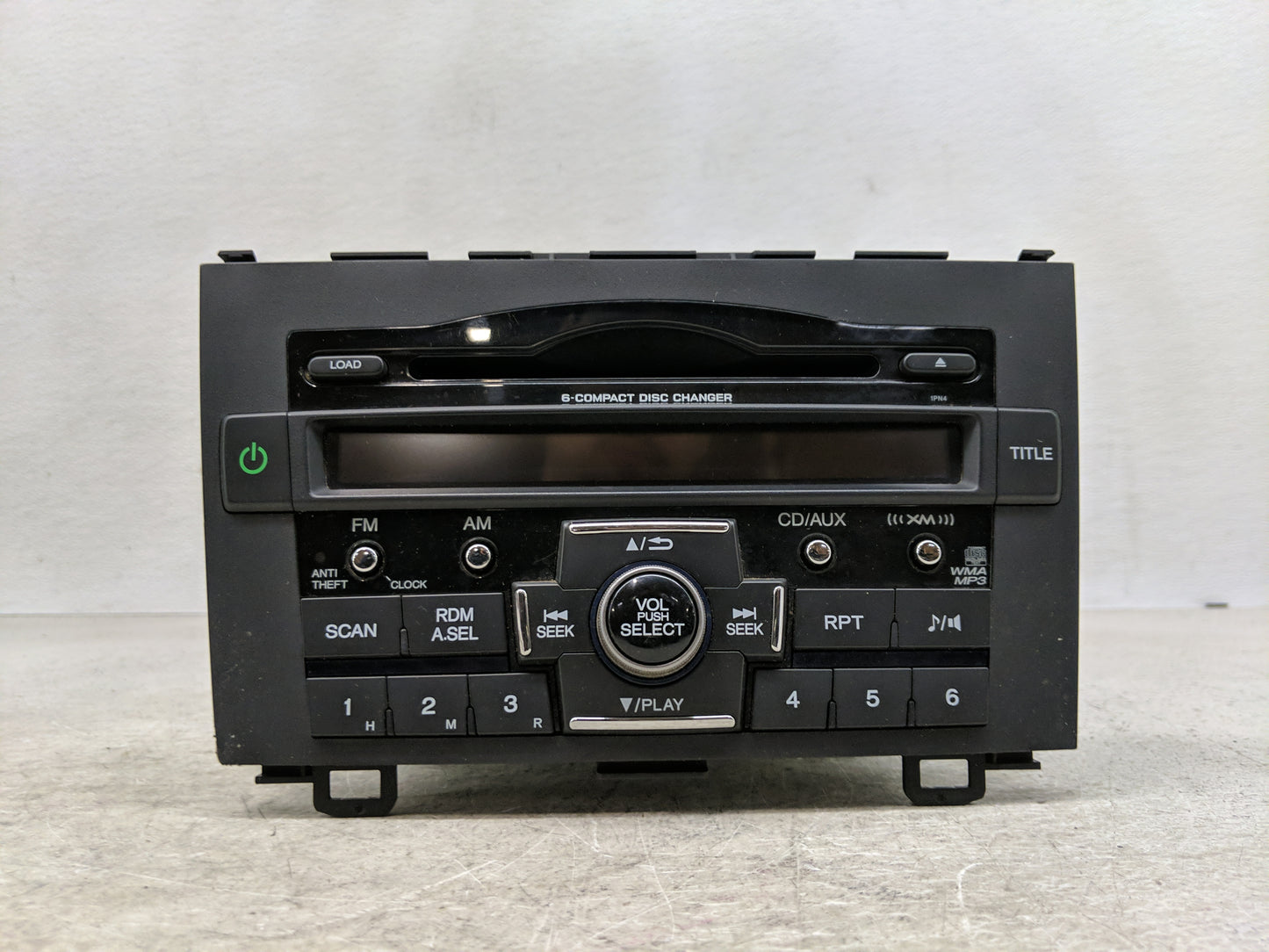 2010-2011 Honda Cr-V Radio AM FM Cd Player Receiver Replacement P/N:39100-SWA-A111-M1 Fits Fits 2010 2011 OEM Used Auto Part