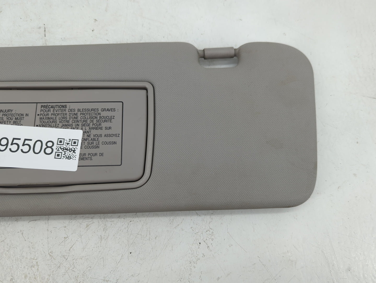 2010-2011 Honda Cr-V Sun Visor Shade Replacement Driver Left Mirror Fits Fits 2010 2011 OEM Used Auto Parts - Oemusedautopar