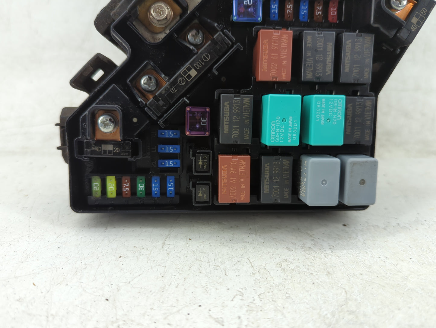 2007-2011 Honda Cr-V Fusebox Fuse Box Panel Relay Module P/N:SWA-0130 Fits Fits 2007 2008 2009 2010 2011 OEM Used Auto Parts