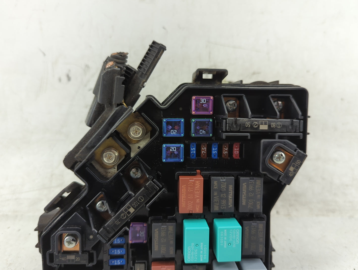 2007-2011 Honda Cr-V Fusebox Fuse Box Panel Relay Module P/N:SWA-0130 Fits Fits 2007 2008 2009 2010 2011 OEM Used Auto Parts