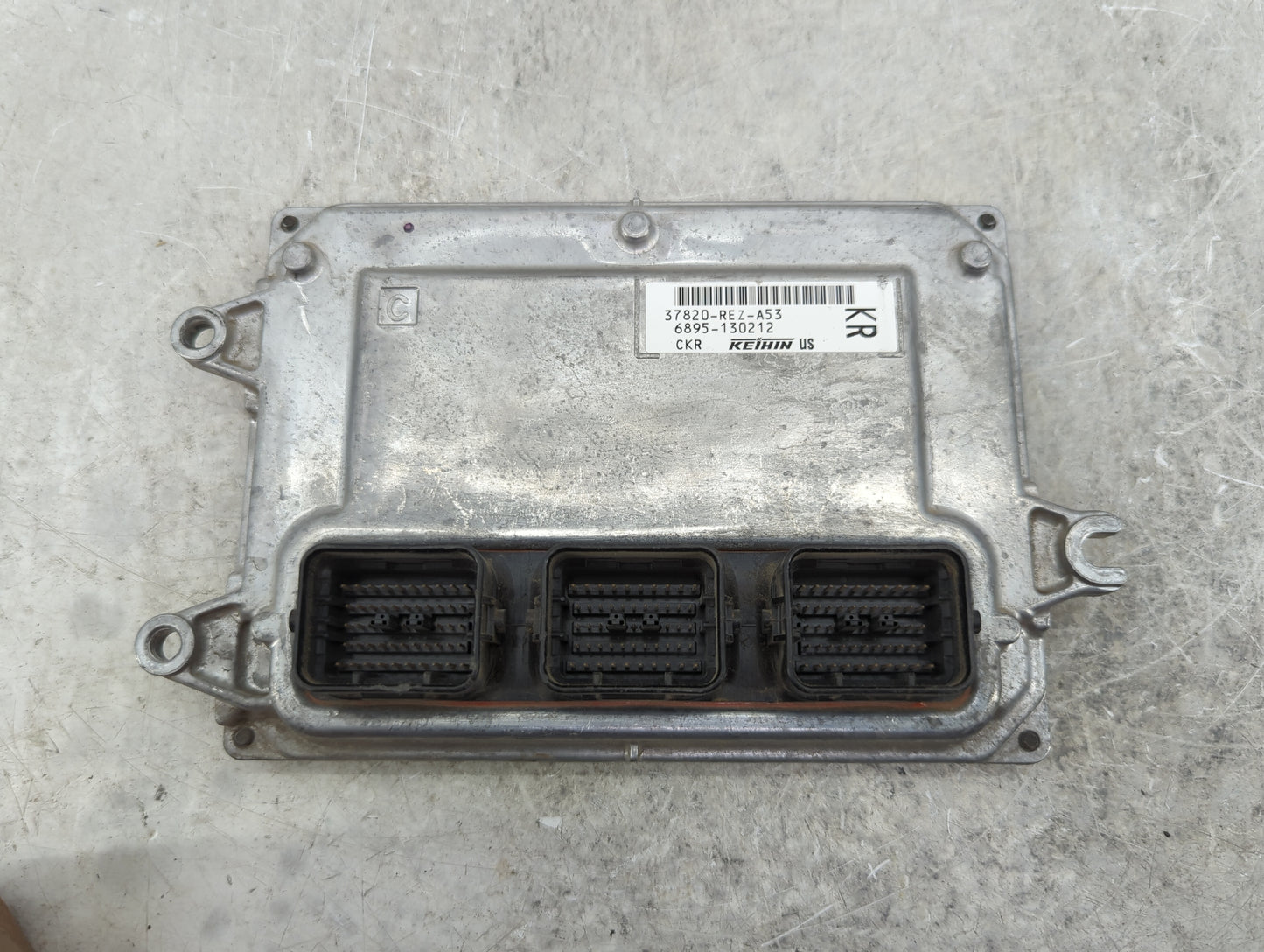 2010-2011 Honda Cr-V PCM Engine Control Computer ECU ECM PCU OEM P/N:37820-REZ-A53 6895-130212 Fits Fits 2010 2011 OEM Used 