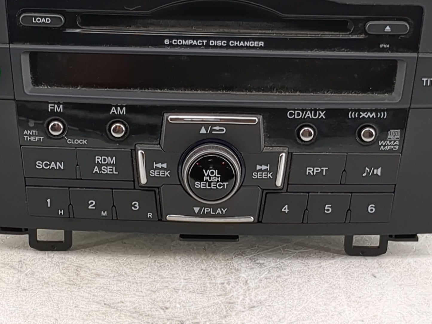 2010-2011 Honda Cr-V Radio AM FM Cd Player Receiver Replacement P/N:39100-SWA-A111-M1 CQ-EH7964VT Fits Fits 2010 2011 OEM Us