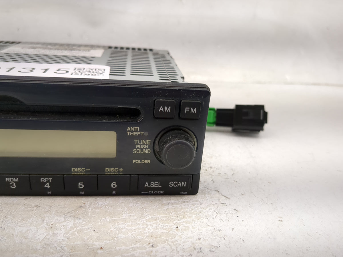 2007-2011 Honda Cr-V Radio AM FM Cd Player Receiver Replacement P/N:39100-SWA-A50 PH-2858W Fits OEM Used Auto Parts - Oemuse