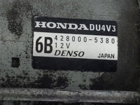 2012 Honda Crosstour Car Starter Motor Solenoid OEM P/N:428000-5380 Fits Fits 2008 2009 2010 2011 2013 2014 2015 OEM Used Au