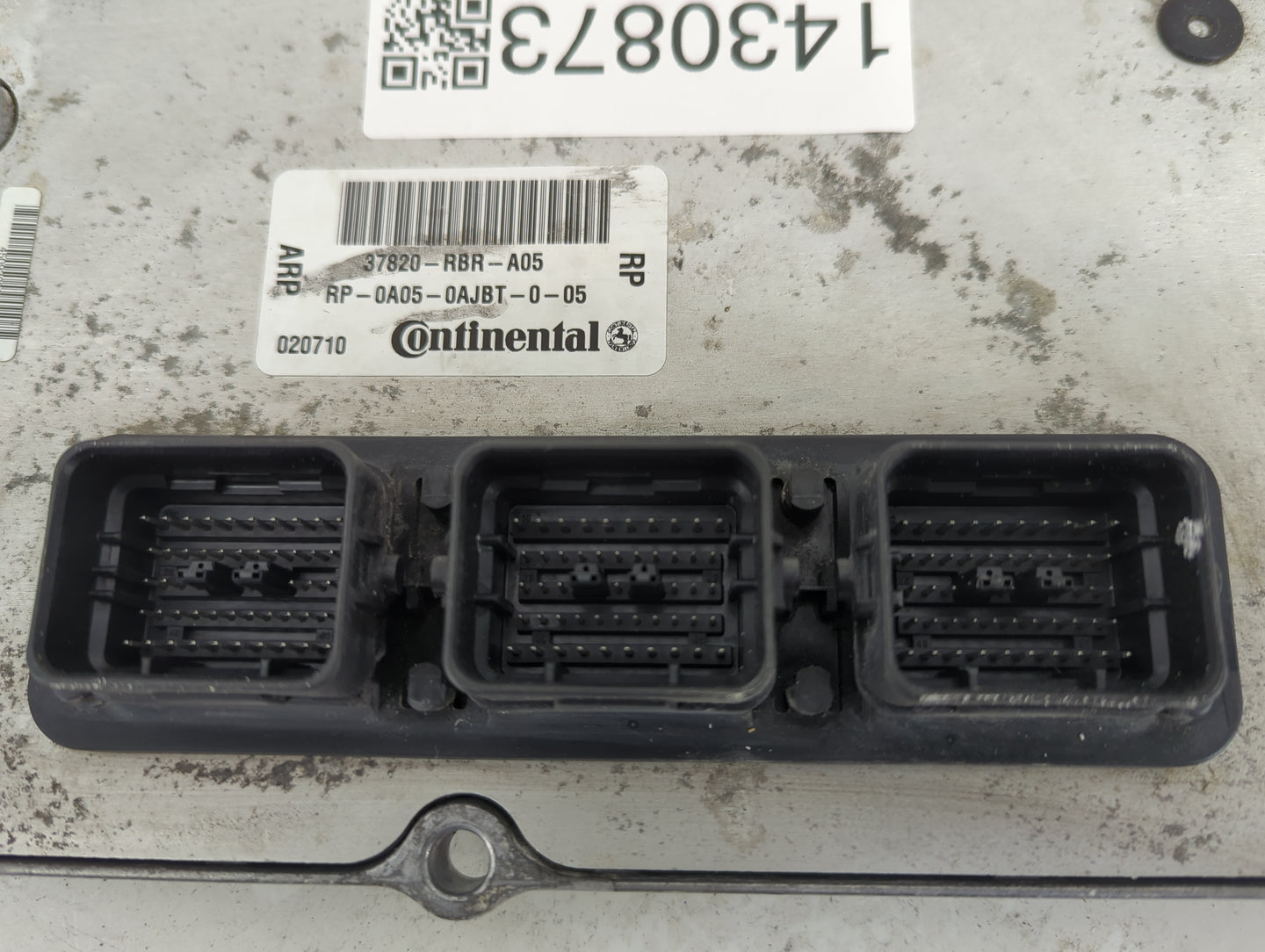 2010 Honda Crosstour PCM Engine Control Computer ECU ECM PCU OEM P/N:37820-RBR-A05 RP-0A05-0AJBT-0-05 Fits OEM Used Auto Par