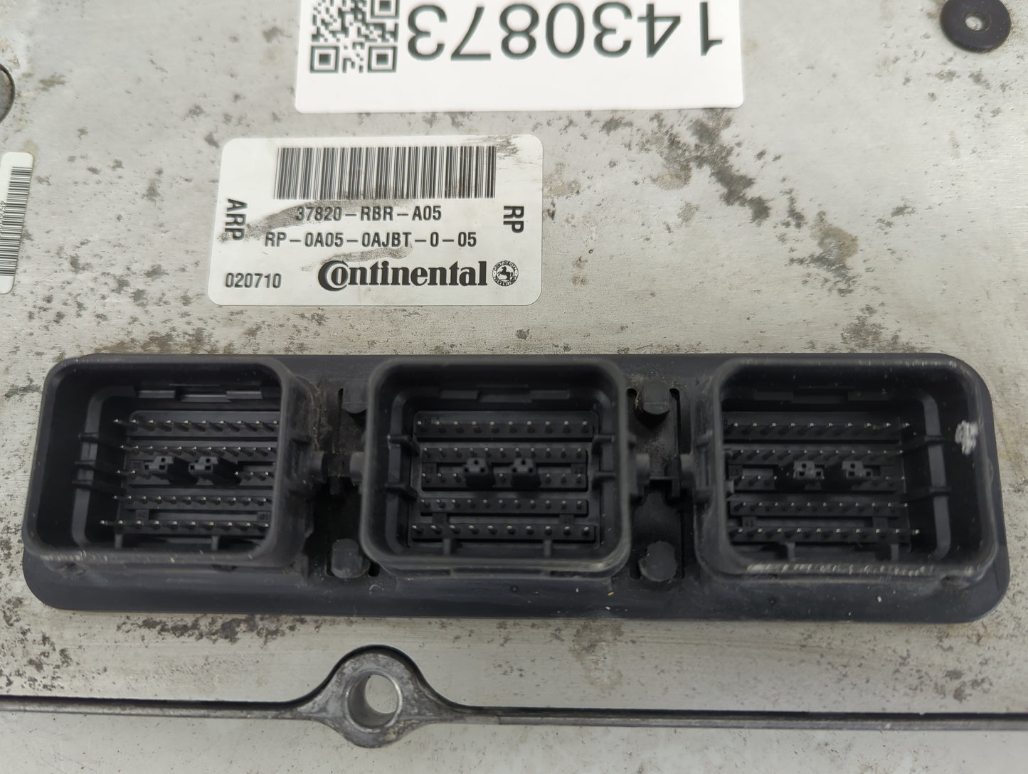2010 Honda Crosstour PCM Engine Control Computer ECU ECM PCU OEM P/N:37820-RBR-A05 RP-0A05-0AJBT-0-05 Fits OEM Used Auto Par