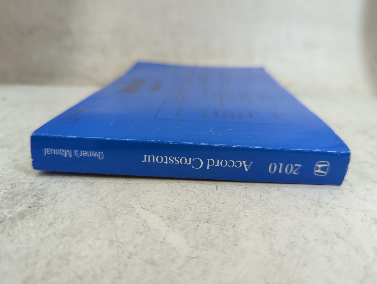 2010 Honda Crosstour Owners Manual Book Guide P/N:31TP6600 00X31-TP6-6001 OEM Used Auto Parts - Oemusedautoparts1.com