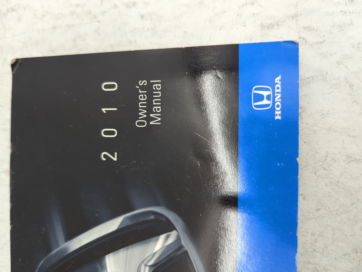 2010 Honda Crosstour Owners Manual Book Guide P/N:31TP6600 00X31-TP6-6001 OEM Used Auto Parts - Oemusedautoparts1.com