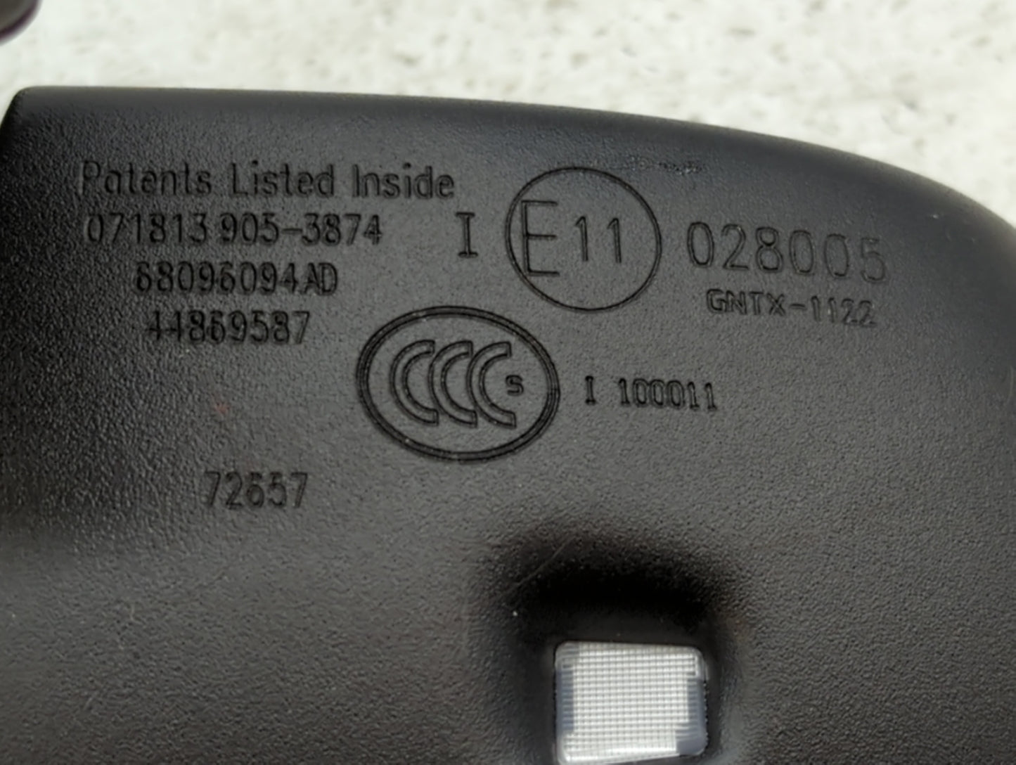 2012 Honda Crosstour Interior Rear View Mirror Replacement OEM P/N:E11028005 E11015617 Fits OEM Used Auto Parts - Oemusedaut