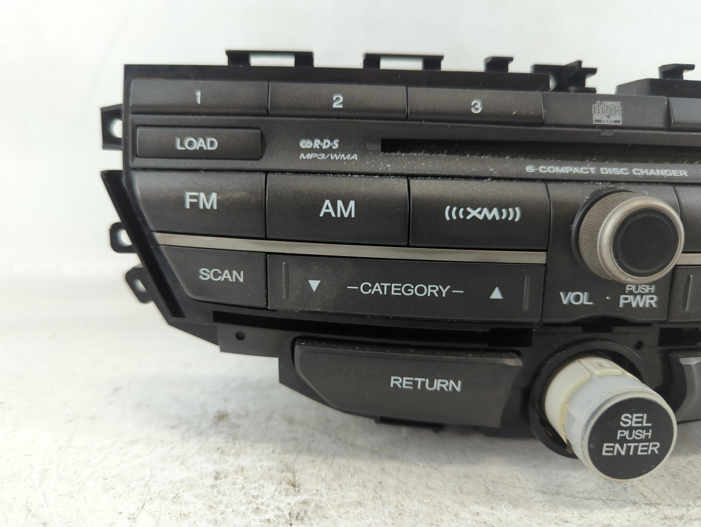 2012-2012 Honda Crosstour Am Fm Cd Player Radio Receiver - Oemusedautoparts1.com