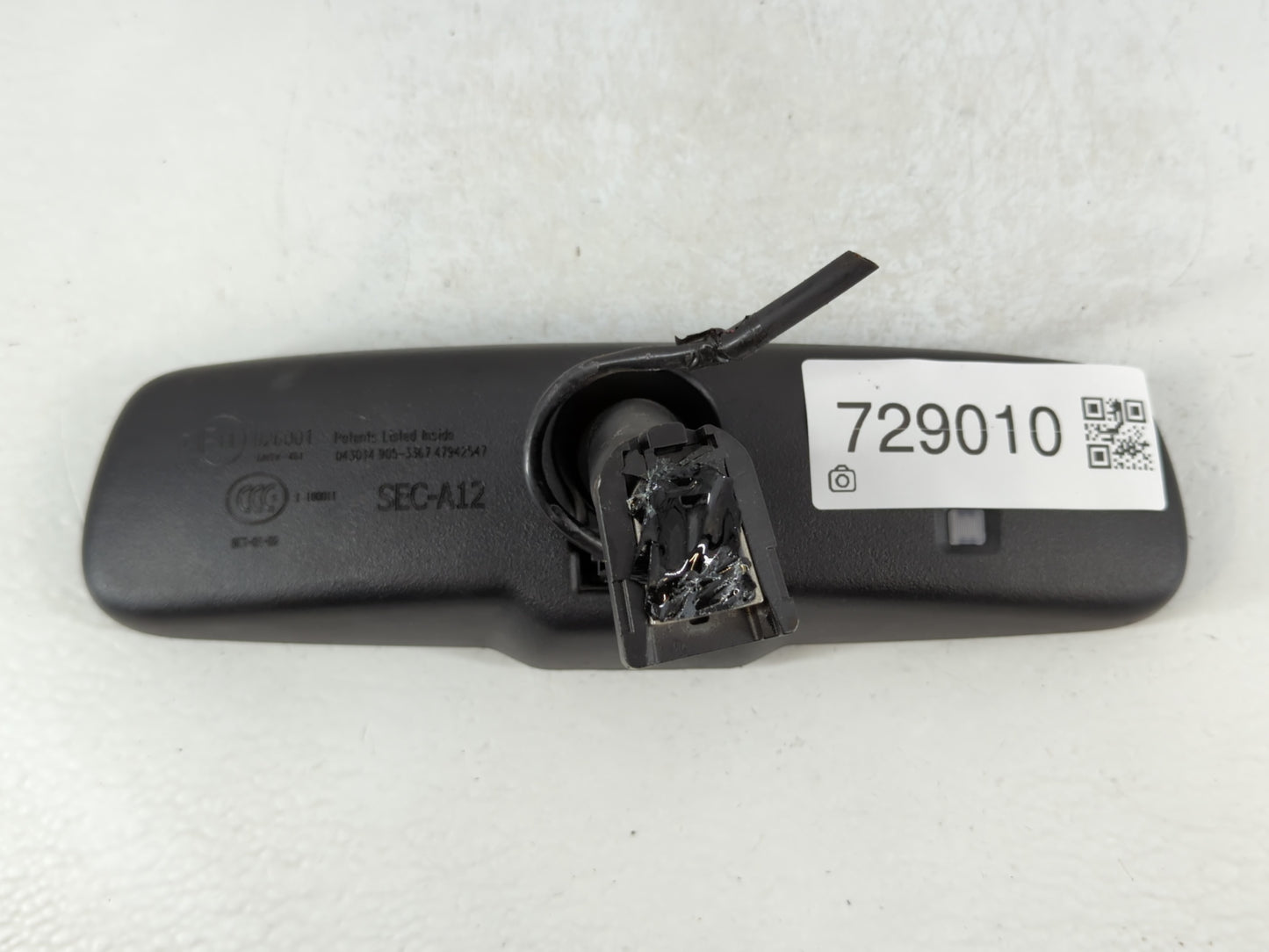2012 Honda Crosstour Interior Rear View Mirror Replacement OEM P/N:IE11026001 Fits OEM Used Auto Parts - Oemusedautoparts1.c