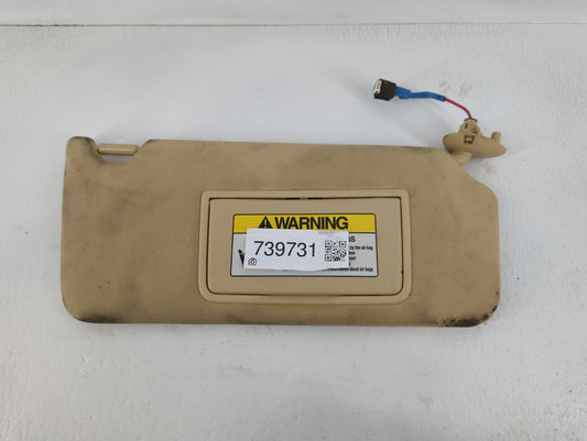 2010 Honda Crosstour Sun Visor Shade Replacement Passenger Right Mirror Fits Fits 2011 OEM Used Auto Parts