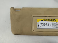 2010 Honda Crosstour Sun Visor Shade Replacement Passenger Right Mirror Fits Fits 2011 OEM Used Auto Parts - Oemusedautopart