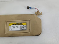 2010 Honda Crosstour Sun Visor Shade Replacement Passenger Right Mirror Fits Fits 2011 OEM Used Auto Parts - Oemusedautopart