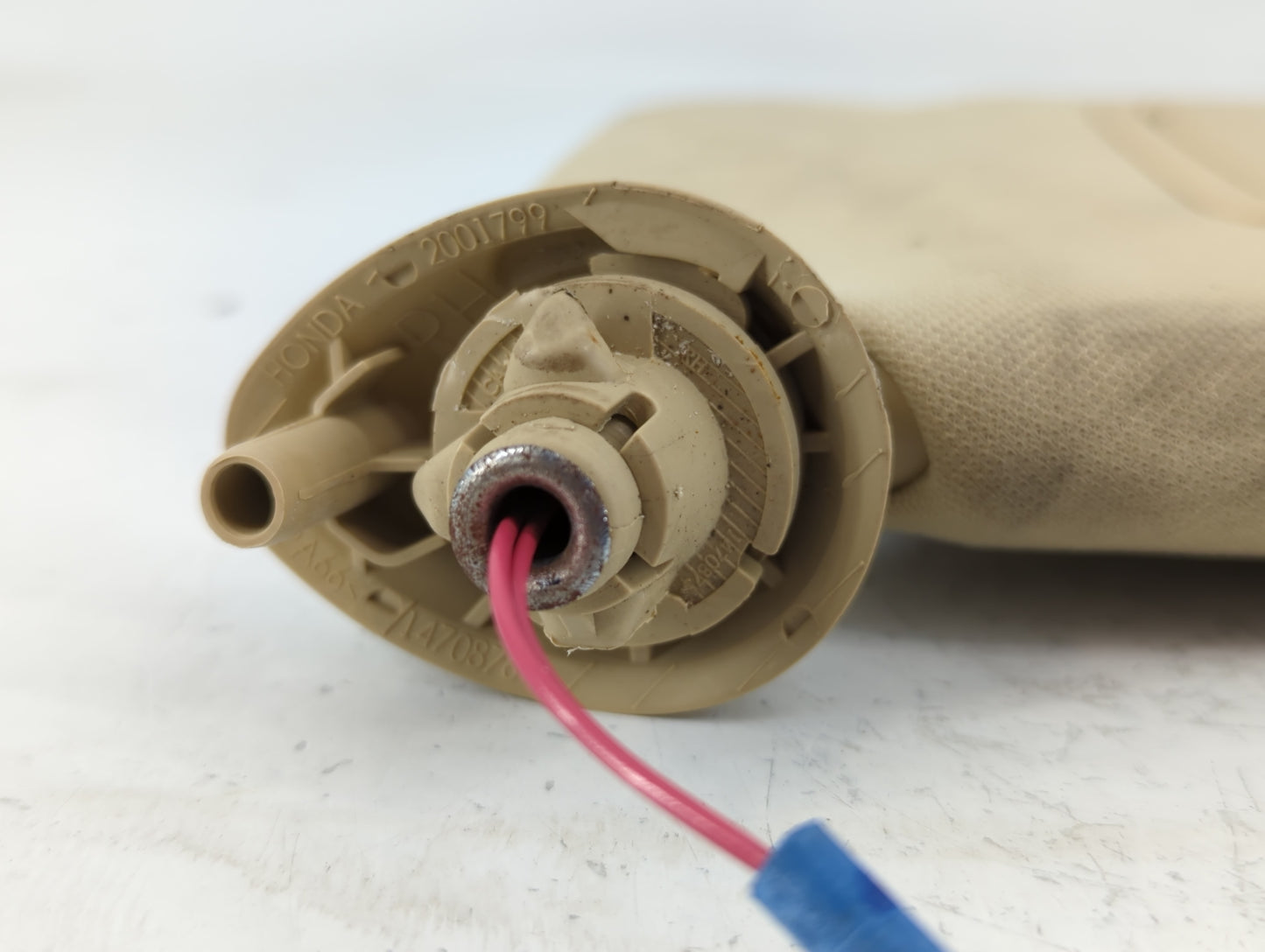 2010 Honda Crosstour Sun Visor Shade Replacement Passenger Right Mirror Fits Fits 2011 OEM Used Auto Parts - Oemusedautopart