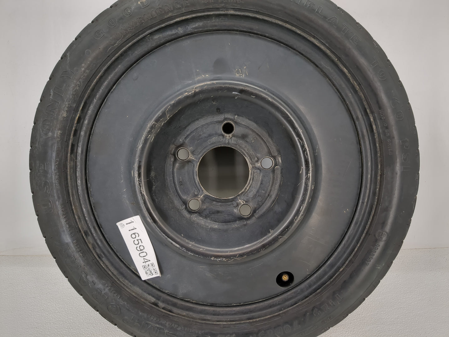 2009-2011 Honda Fit Spare Donut Tire Wheel Rim Oem - Oemusedautoparts1.com