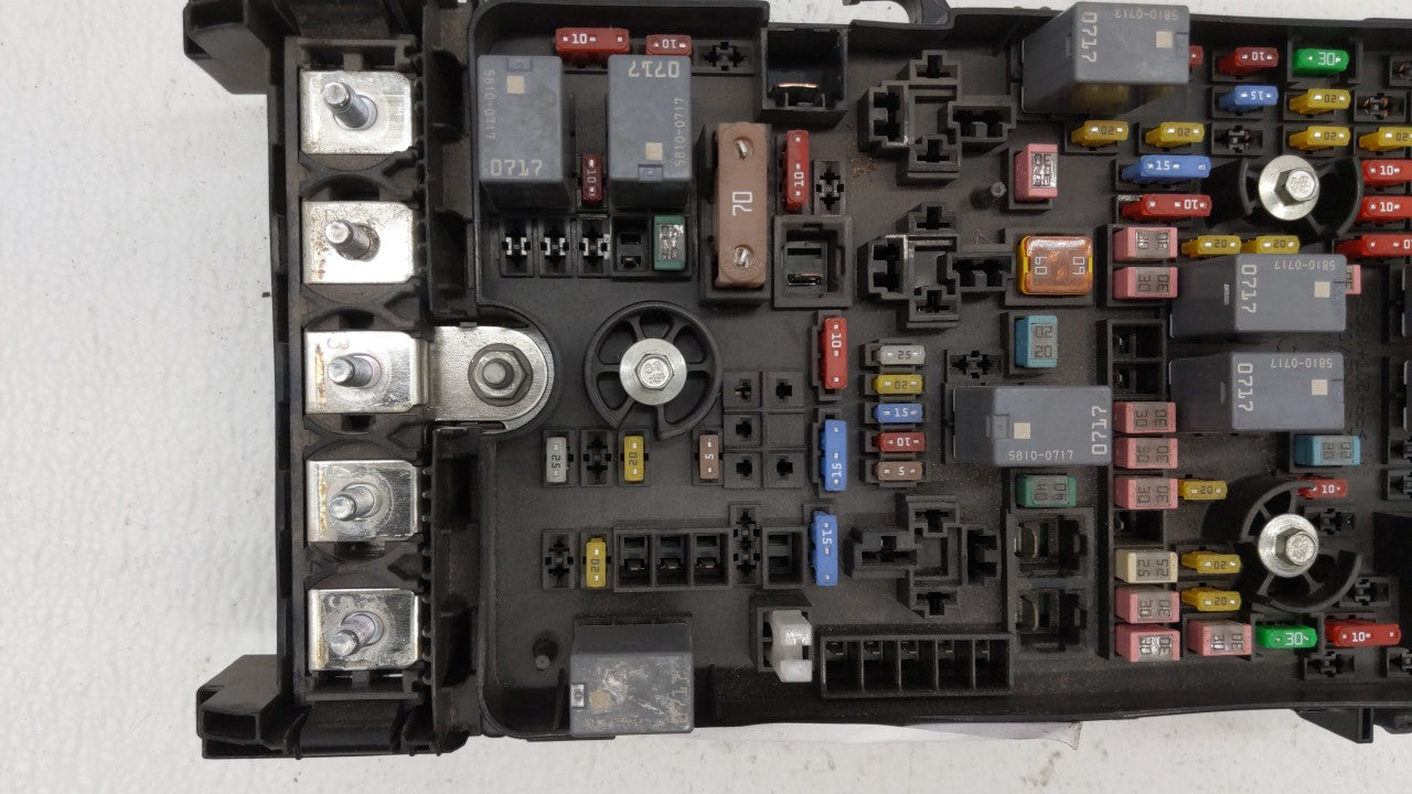 2010 Honda Fit Fusebox Fuse Box Panel Relay Module Fits OEM Used Auto Parts - Oemusedautoparts1.com
