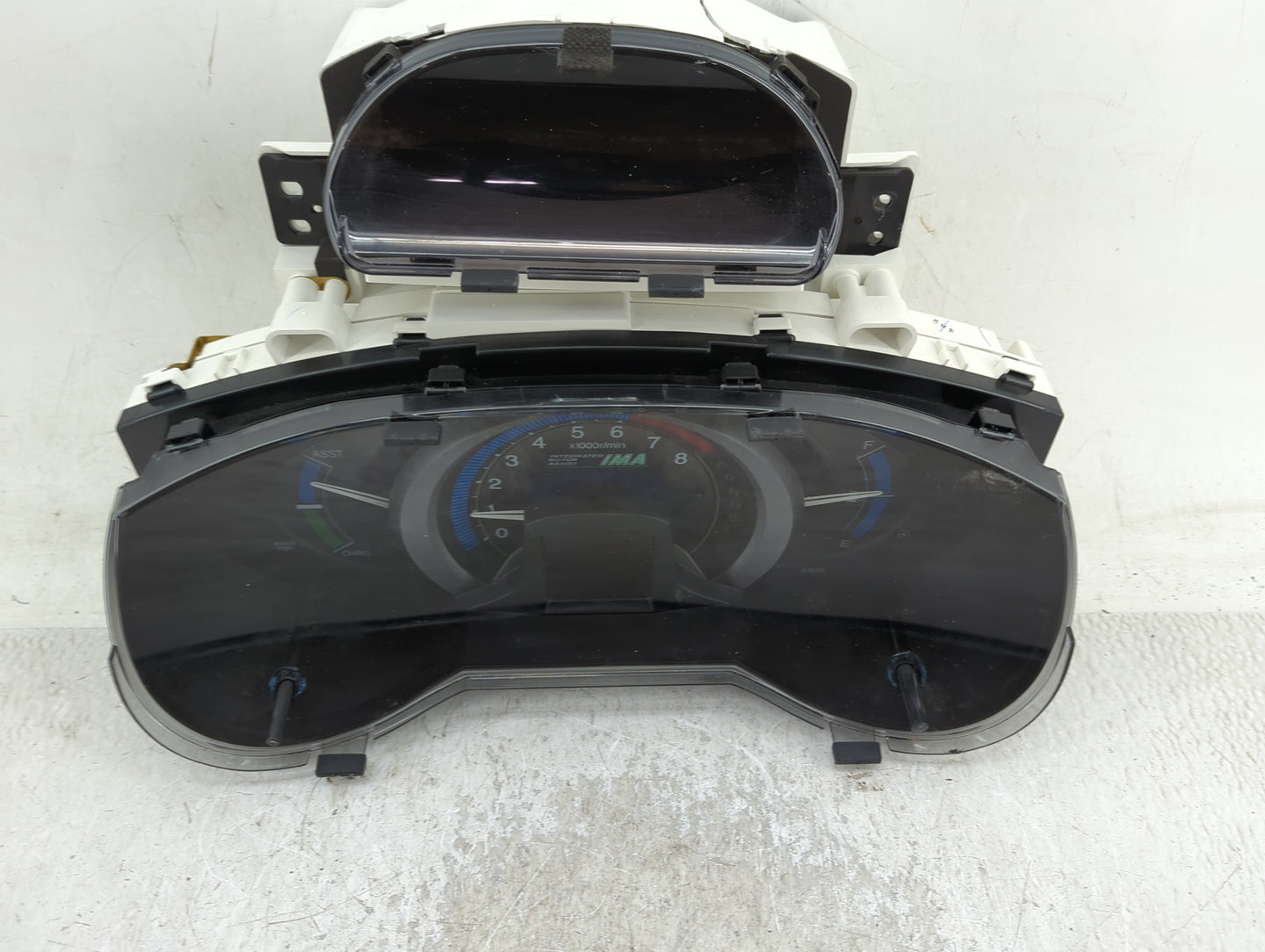 2010-2011 Honda Insight Instrument Cluster Speedometer Gauges Fits Fits 2010 2011 OEM Used Auto Parts - Oemusedautoparts1.co