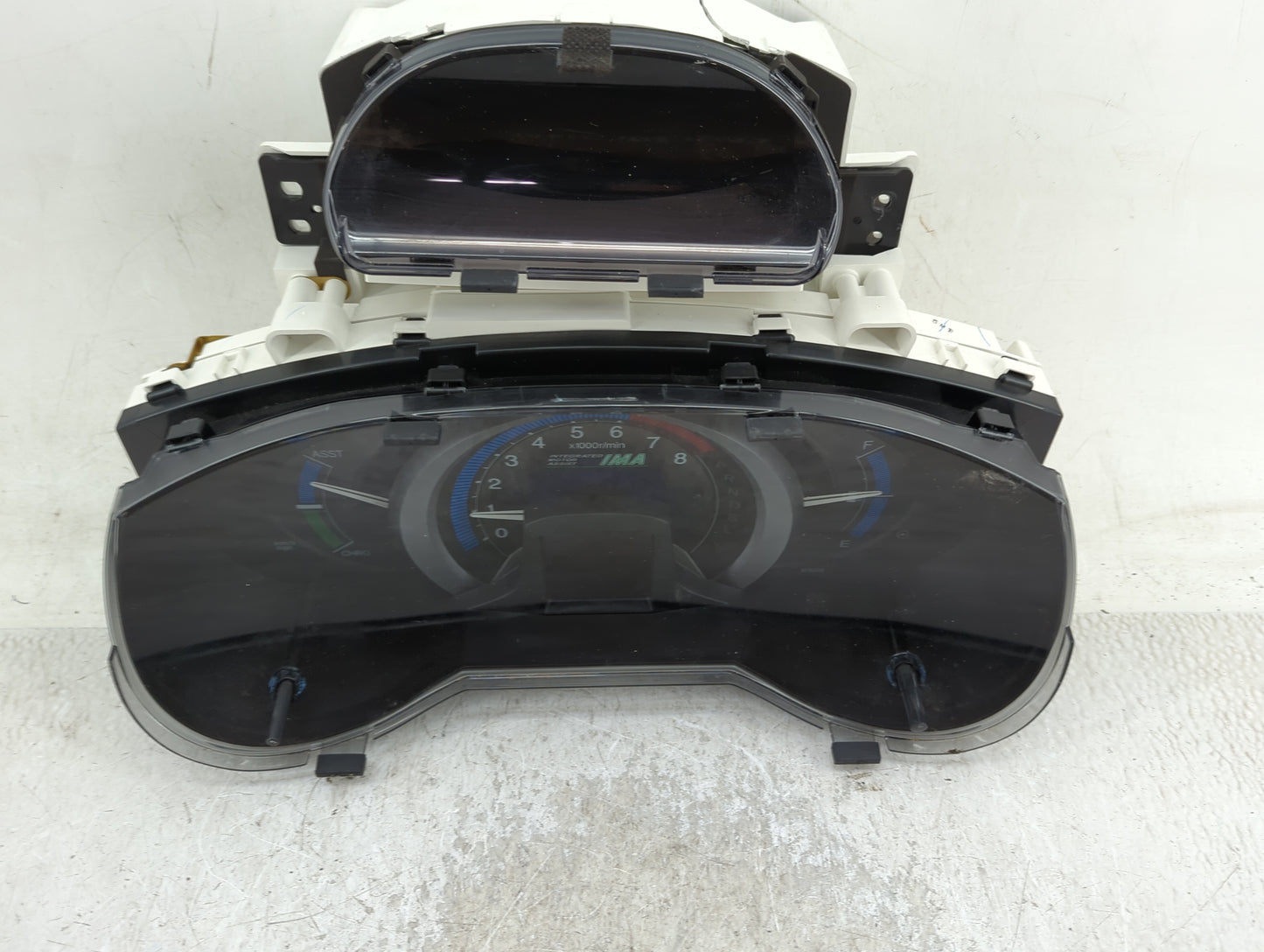 2010-2011 Honda Insight Instrument Cluster Speedometer Gauges Fits Fits 2010 2011 OEM Used Auto Parts - Oemusedautoparts1.co