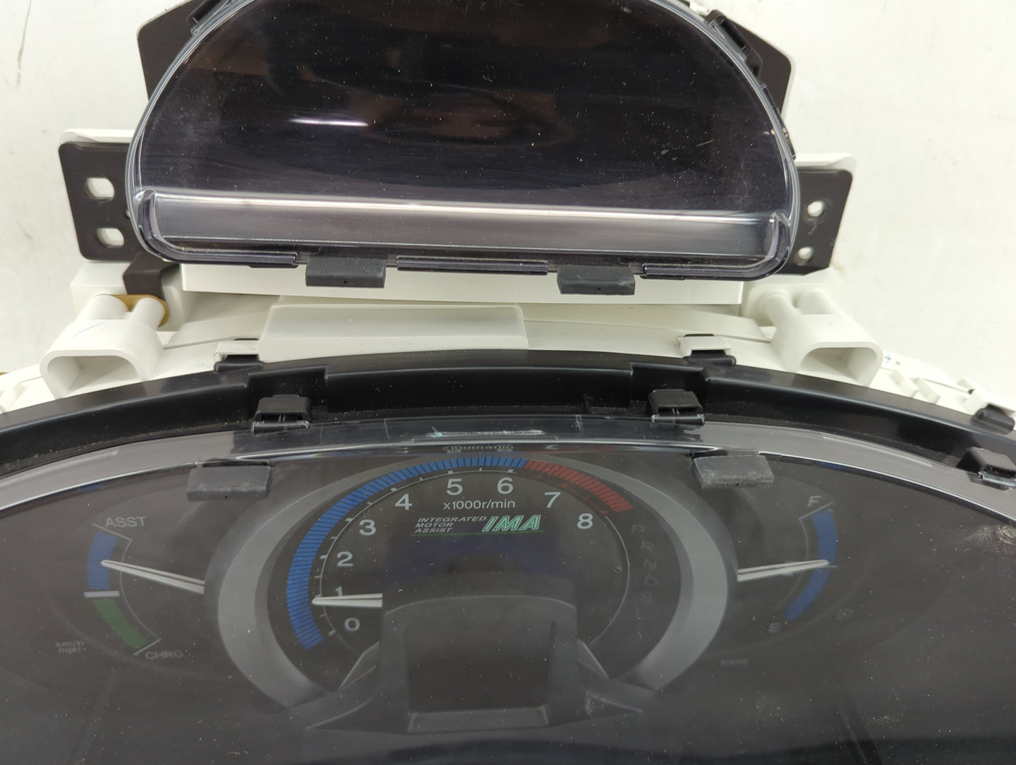 2010-2011 Honda Insight Instrument Cluster Speedometer Gauges Fits Fits 2010 2011 OEM Used Auto Parts - Oemusedautoparts1.co