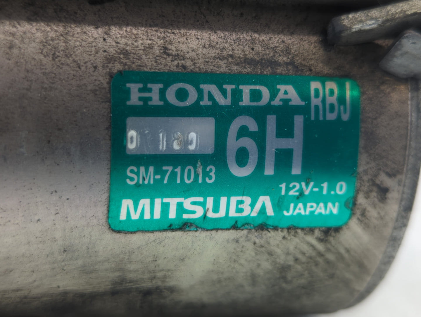 2010 Honda Insight Car Starter Motor Solenoid OEM P/N:SM-710136H SM-71013 Fits Fits 2011 OEM Used Auto Parts - Oemusedautopa