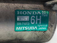 2010 Honda Insight Car Starter Motor Solenoid OEM P/N:SM-710136H SM-71013 Fits Fits 2011 OEM Used Auto Parts - Oemusedautopa