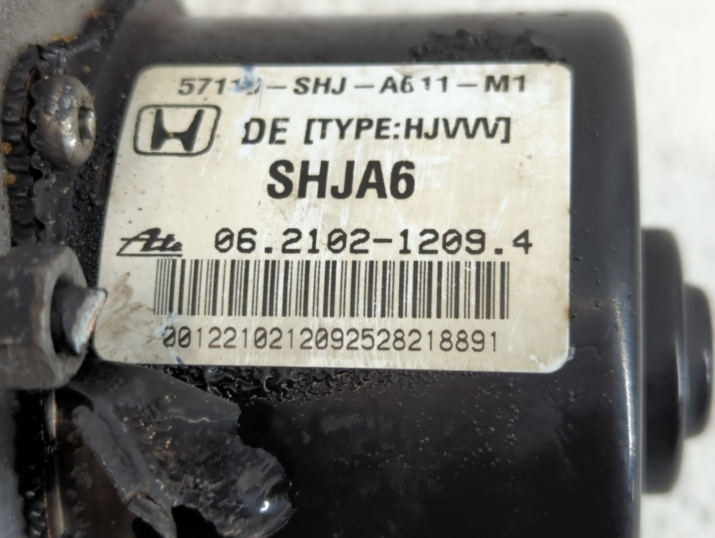2007-2010 Honda Odyssey ABS Pump Control Module Replacement P/N:57110-SHJ-A611-M1 265 235 155 Fits Fits 2007 2008 2009 2010 