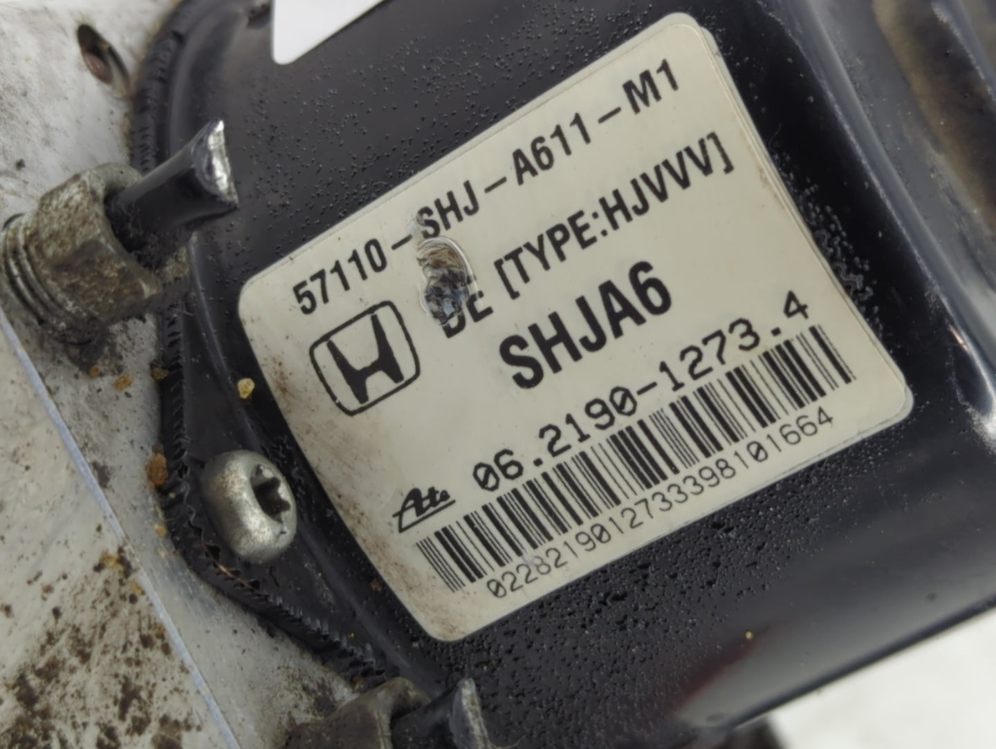 2007-2010 Honda Odyssey ABS Pump Control Module Replacement P/N:57110-SHJ-A611-M1 Fits Fits 2007 2008 2009 2010 OEM Used Aut