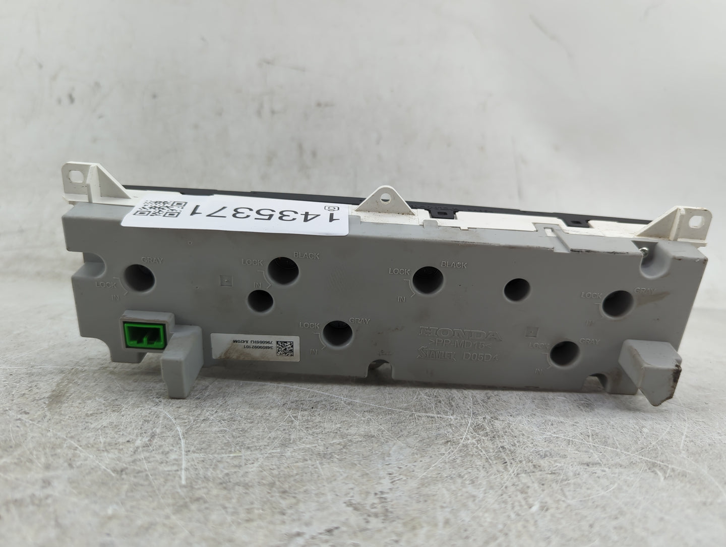 2005-2010 Honda Odyssey Climate Control Module Temperature AC/Heater Replacement P/N:79600SHJA420M 34809092101 Fits OEM Used