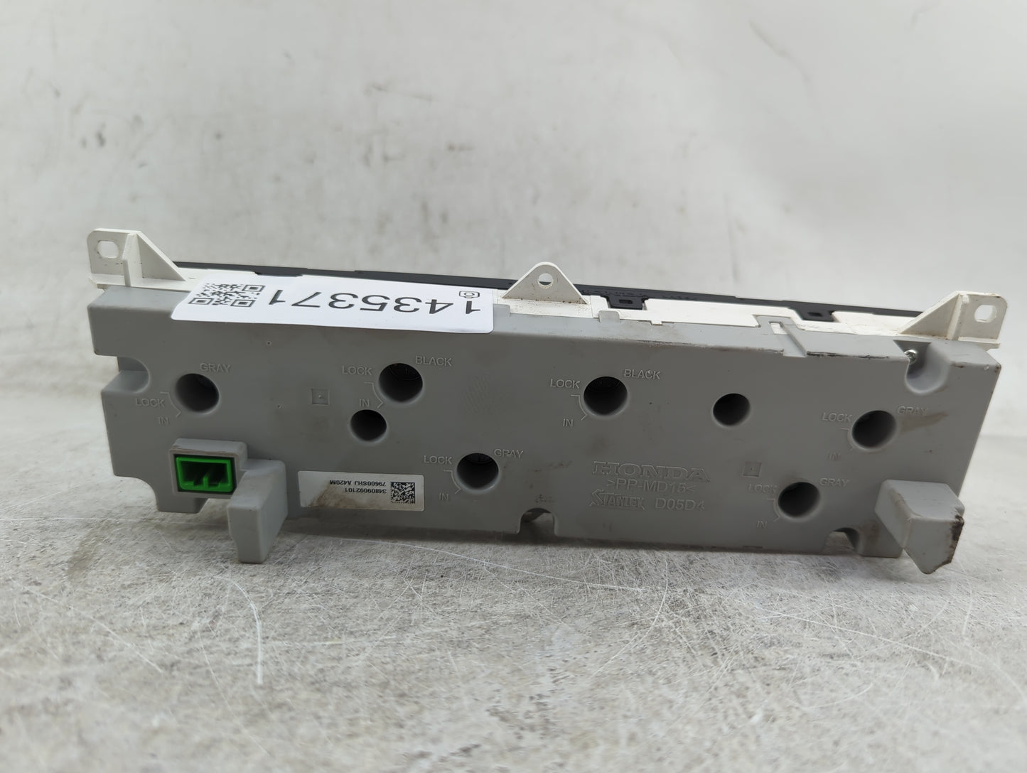 2005-2010 Honda Odyssey Climate Control Module Temperature AC/Heater Replacement P/N:79600SHJA420M 34809092101 Fits OEM Used