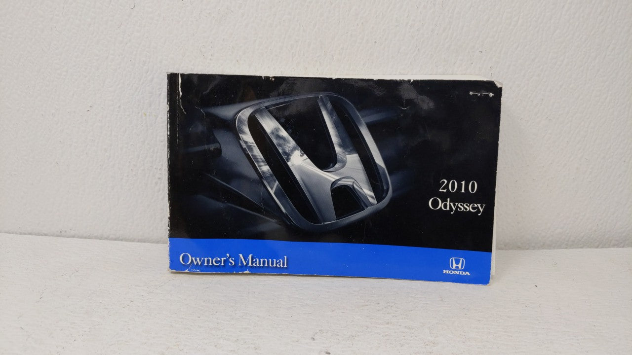 2010 Honda Odyssey Owners Manual Book Guide OEM Used Auto Parts - Oemusedautoparts1.com