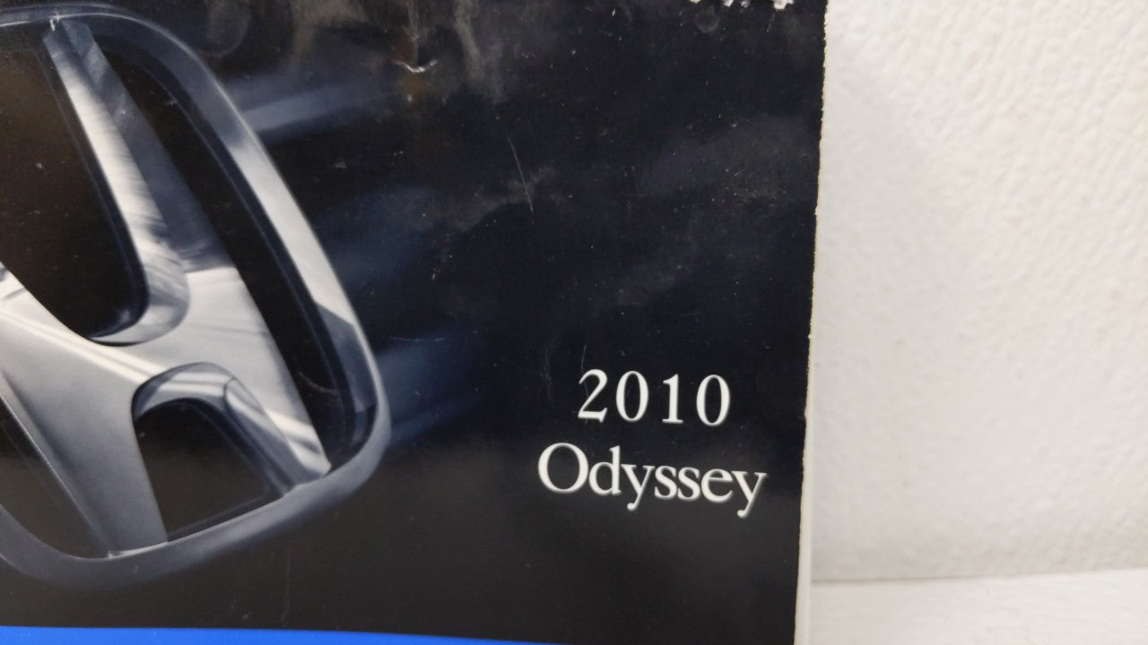 2010 Honda Odyssey Owners Manual Book Guide OEM Used Auto Parts - Oemusedautoparts1.com