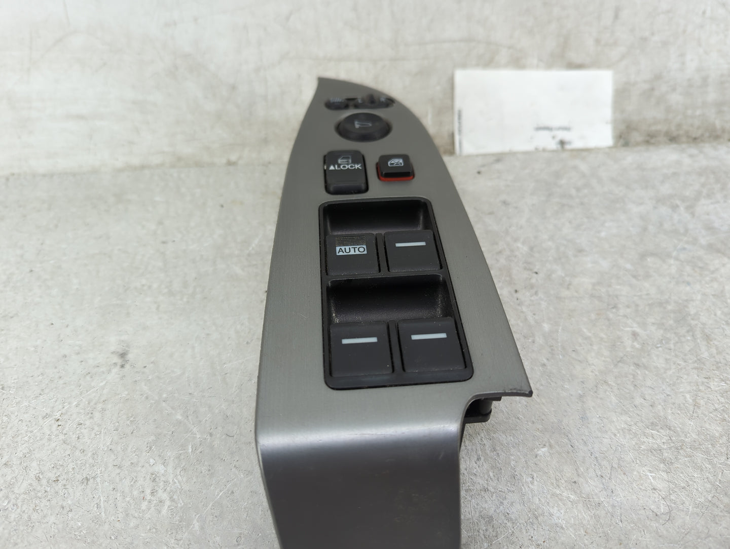 2005-2010 Honda Odyssey Master Power Window Switch Replacement Driver Side Left P/N:83590SHJA250M1 NH705L Fits OEM Used Auto