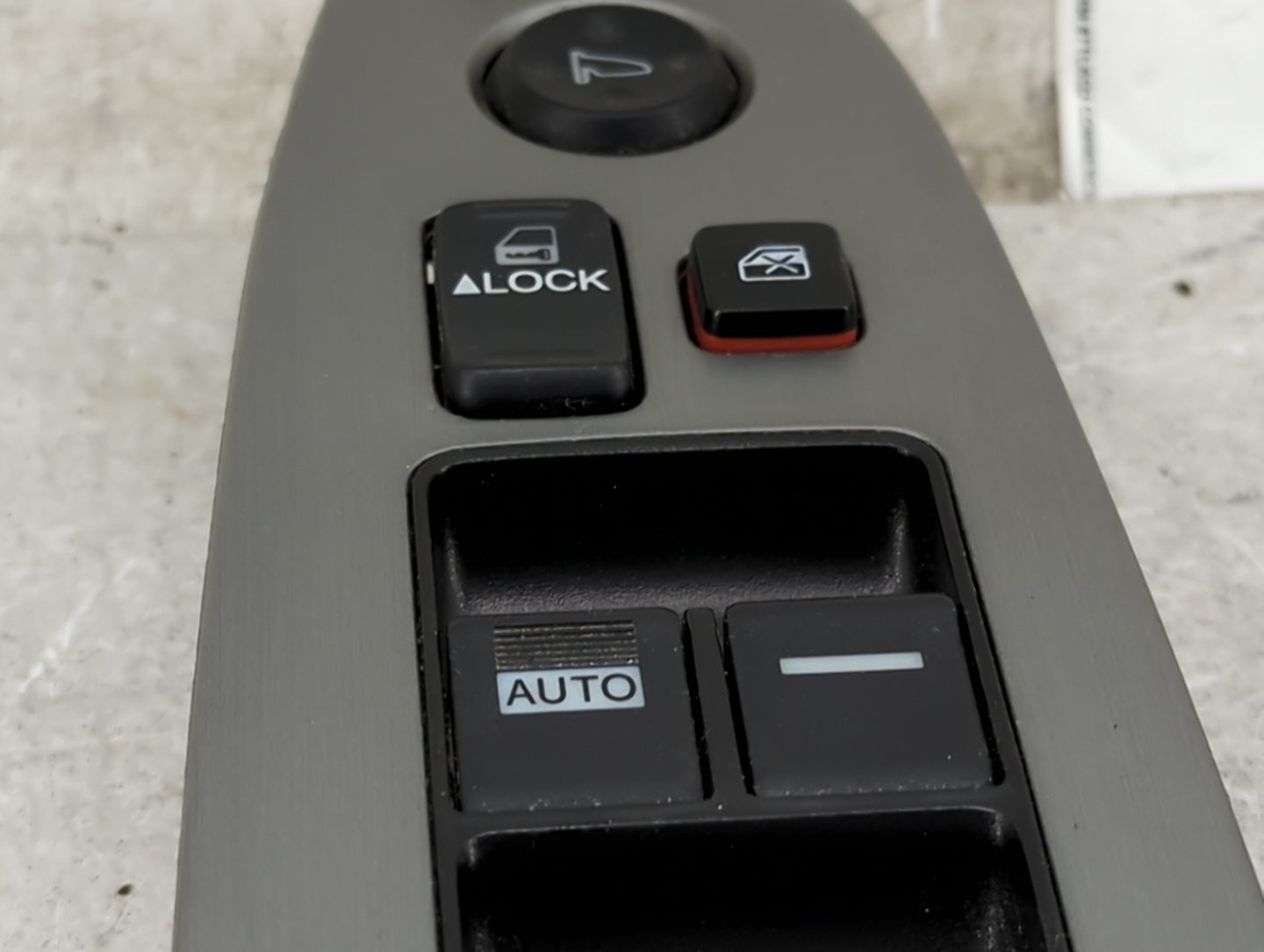 2005-2010 Honda Odyssey Master Power Window Switch Replacement Driver Side Left P/N:83590SHJA250M1 NH705L Fits OEM Used Auto