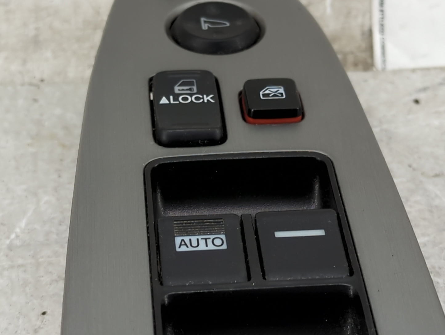 2005-2010 Honda Odyssey Master Power Window Switch Replacement Driver Side Left P/N:83590SHJA250M1 NH705L Fits OEM Used Auto