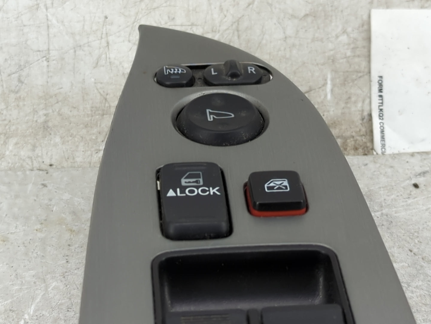 2005-2010 Honda Odyssey Master Power Window Switch Replacement Driver Side Left P/N:83590SHJA250M1 NH705L Fits OEM Used Auto