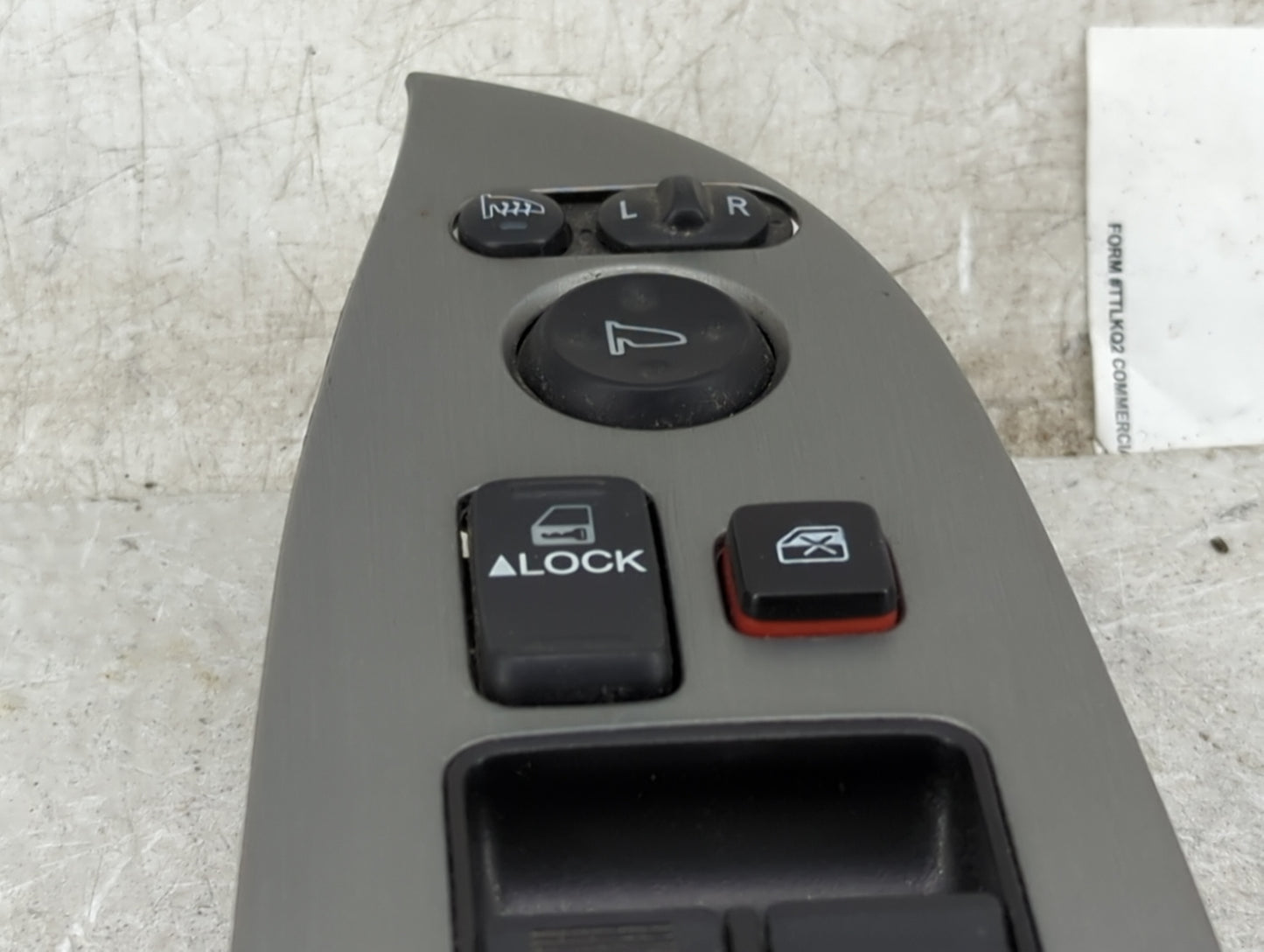 2005-2010 Honda Odyssey Master Power Window Switch Replacement Driver Side Left P/N:83590SHJA250M1 NH705L Fits OEM Used Auto