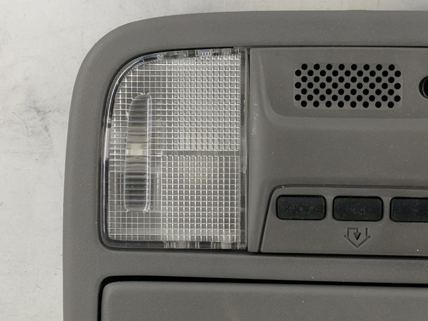 2005-2010 Honda Odyssey Overhead Roof Console Gray 1484114 - Oemusedautoparts1.com