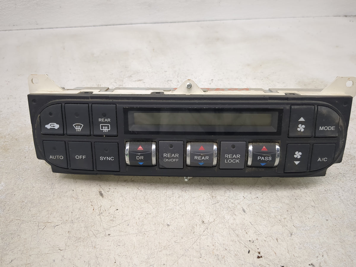 2005-2010 Honda Odyssey Climate Control Module Temperature AC/Heater Replacement P/N:79600SHJ A420M Fits OEM Used Auto Parts