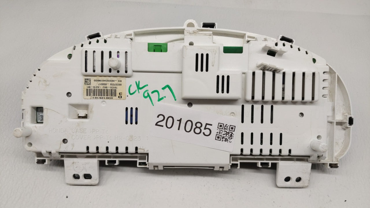 2009-2010 Honda Odyssey Instrument Cluster Speedometer Gauges P/N:78100-SHJ-A310-M1 Fits Fits 2009 2010 OEM Used Auto Parts 