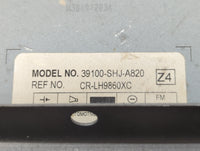 2005-2010 Honda Odyssey Am Fm Cd Player Radio Receiver - Oemusedautoparts1.com