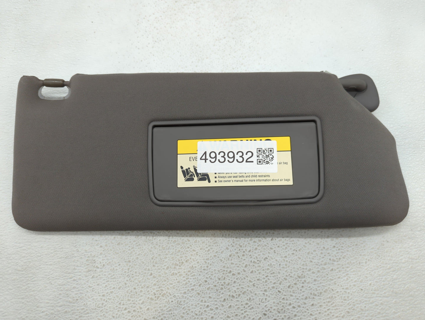 2006-2010 Honda Odyssey Sun Visor Shade Replacement Passenger Right Mirror Fits Fits 2006 2007 2008 2009 2010 OEM Used Auto 
