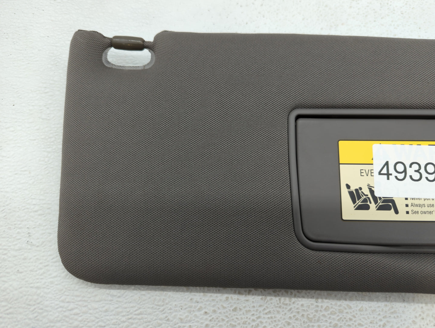 2006-2010 Honda Odyssey Sun Visor Shade Replacement Passenger Right Mirror Fits Fits 2006 2007 2008 2009 2010 OEM Used Auto 