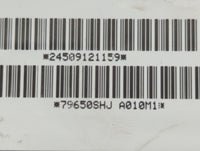 2005-2010 Honda Odyssey Climate Control Module Temperature AC/Heater Replacement P/N:79650-SHJ-A013-M1 79650SHJA010M1 Fits O