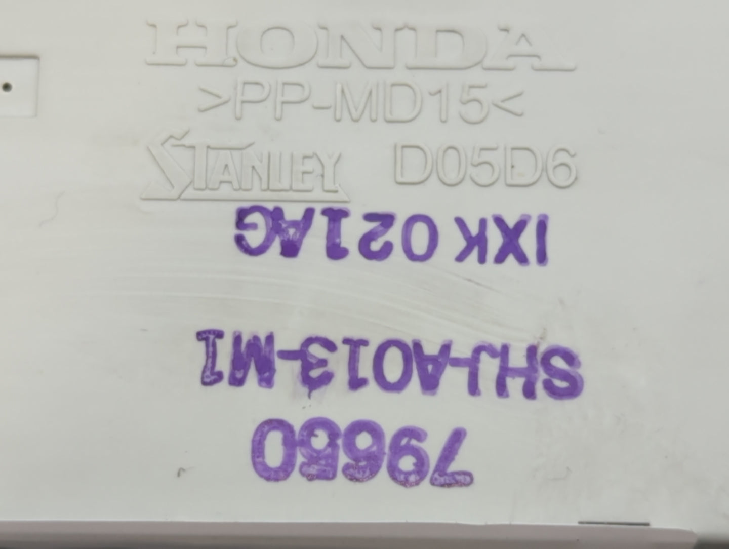 2005-2010 Honda Odyssey Climate Control Module Temperature AC/Heater Replacement P/N:79650-SHJ-A013-M1 79650SHJA010M1 Fits O