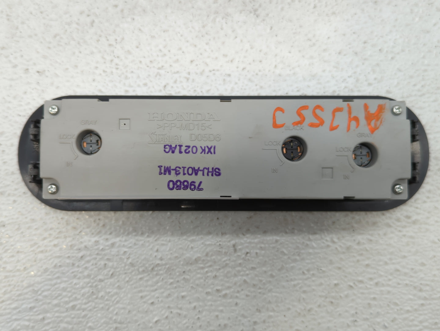 2005-2010 Honda Odyssey Climate Control Module Temperature AC/Heater Replacement P/N:79650-SHJ-A013-M1 79650SHJA010M1 Fits O