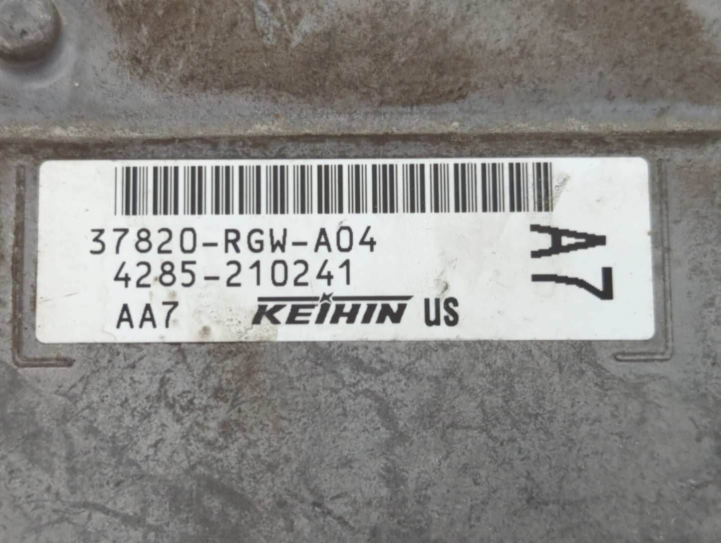 2009-2010 Honda Odyssey PCM Engine Control Computer ECU ECM PCU OEM P/N:4285-210241 37820-RGW-A04 Fits Fits 2009 2010 OEM Us