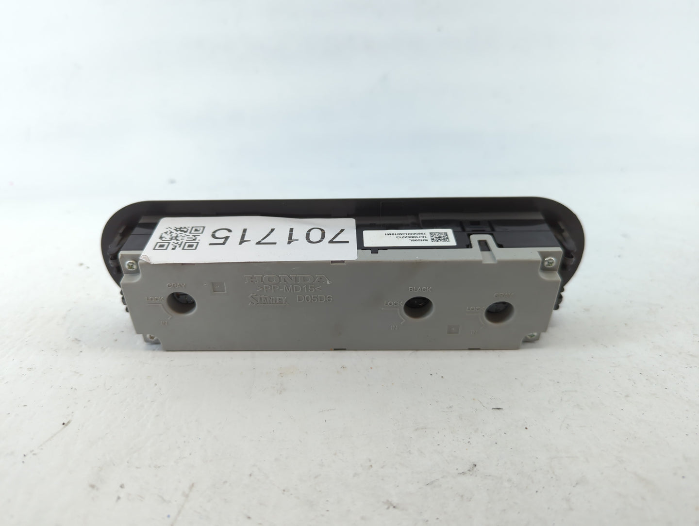 2005-2010 Honda Odyssey Climate Control Module Temperature AC/Heater Replacement P/N:NH598L 16710052213 Fits OEM Used Auto P