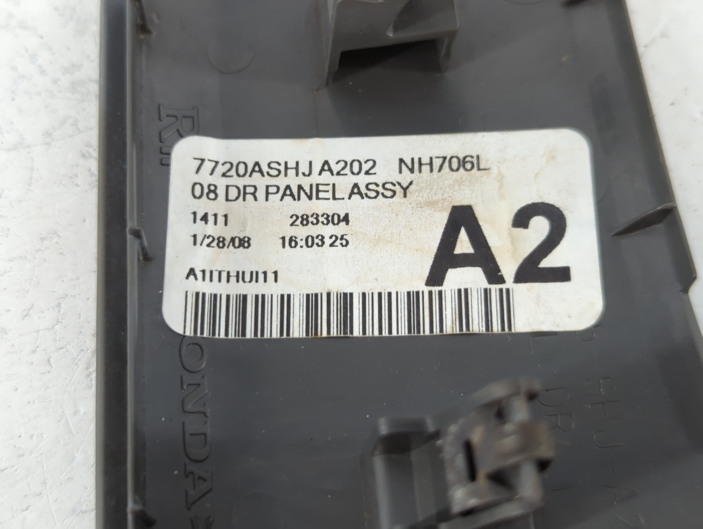 2010 Honda Odyssey Driver Left Rear Power Window Switch 7720ashja202 - Oemusedautoparts1.com
